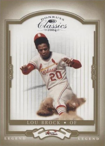 2004 Donruss Classics - Lou Brock #171