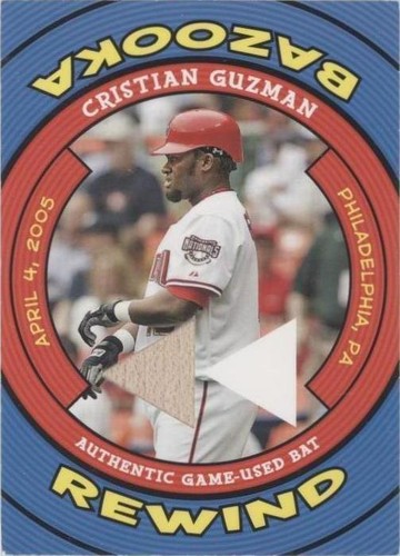 2006 Topps Bazooka - Cristian Guzman #BR-CG