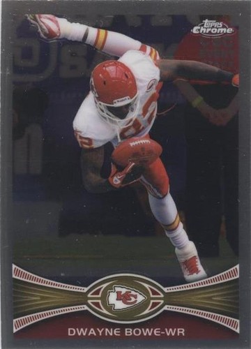 2012 Topps Chrome Dwayne Bowe #37