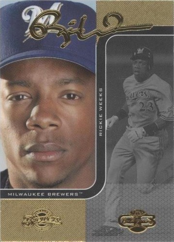 2006 Topps Co-Signers - Rickie Weeks #27