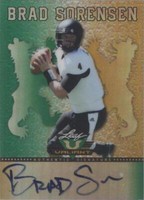 2013 Leaf Valiant Brad Sorensen #BA-BS1