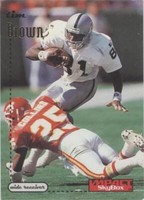 1996 Skybox Impact Tim Brown #102