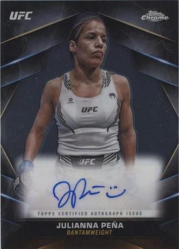 2024 Topps Chrome UFC - Julianna Pena #CVA-JPE