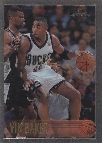 Vin Baker 2024-25 Panini Revolution Signature #RS-BKA Bucks