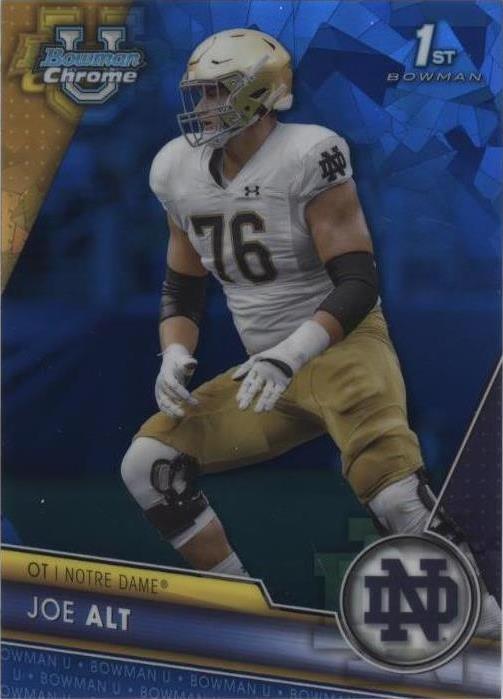 2023 Bowman University Chrome Sapphire Edition Joe Alt #111