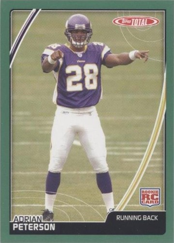 2007 Topps Total Adrian Peterson #456