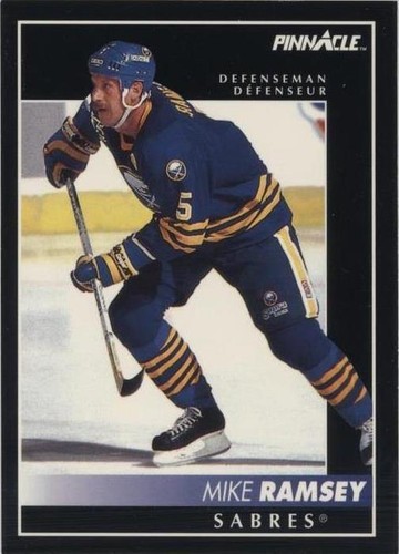 1992-93 Pinnacle Canadian - Mike Ramsey #21