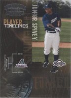 2005 Donruss Throwback Threads - Junior Spivey #PT-13