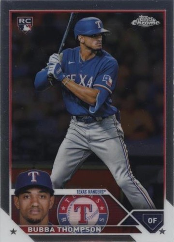 2023 Topps Chrome - Bubba Thompson #58