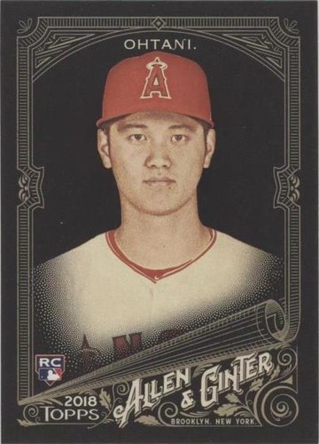 2018 Topps Allen & Ginter's X - Shohei Ohtani #100