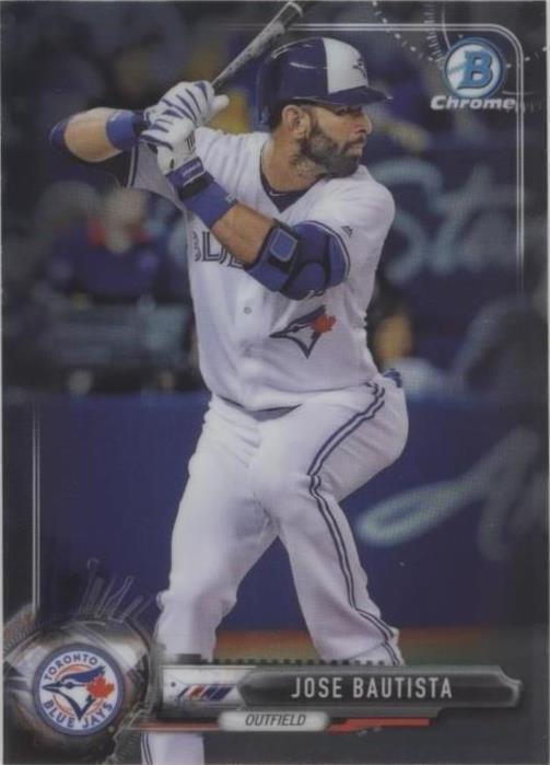 2017 Bowman Chrome - Jose Bautista #39