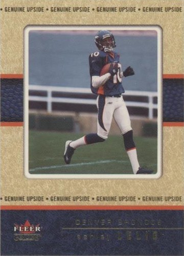 2002 Fleer Genuine Ashley Lelie #134