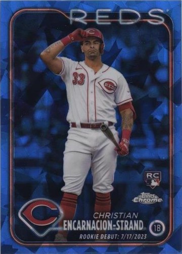 2024 Topps Chrome Update Series Sapphire Edition - Christian Encarnacion-Strand #USCS201