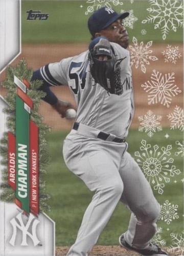 2020 Topps Holiday - Aroldis Chapman #HW101