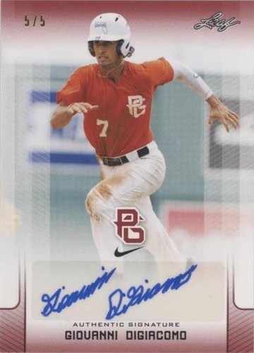 2017 Leaf Perfect Game National Showcase - Giovanni Digiacomo #BA-GD1