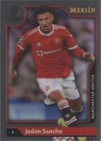 2021-22 Topps Merlin Collection Chrome UCL Jadon Sancho #56