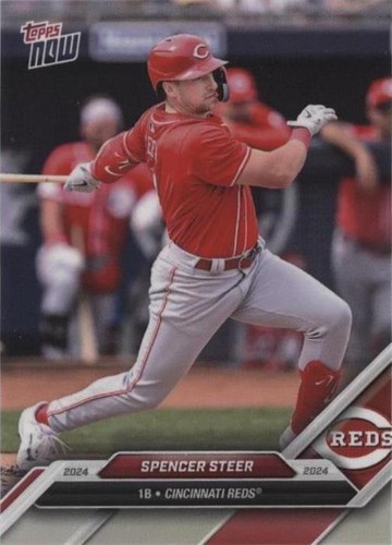 2024 Topps Now Road to Opening Day - Spencer Steer #OD-214
