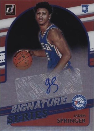 2021-22 Panini Donruss - Jaden Springer #SS-JSP