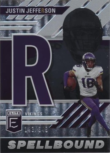 2023 Panini Donruss Elite Justin Jefferson #SB-JJ6