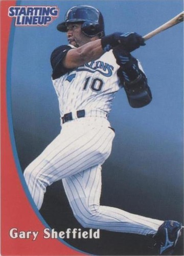 1998 Starting Lineup Cards - Gary Sheffield #10