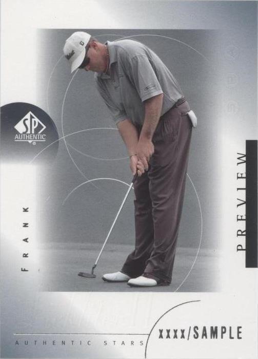 2001 SP Authentic Preview - Frank Lickliter #25