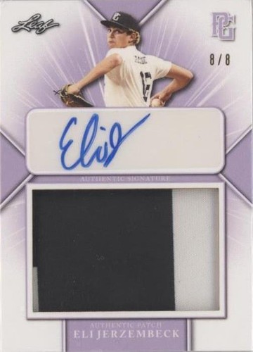 2021 Leaf Perfect Game National Showcase - Eli Jerzembeck #PA-EJ1