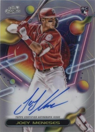 2023 Topps Cosmic Chrome - Joey Meneses #CCA-JM