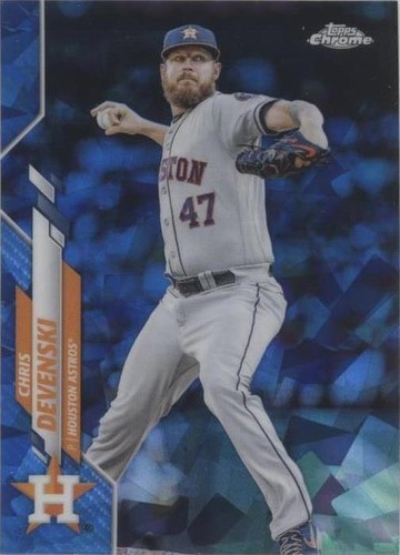 2020 Topps Chrome Update Series Sapphire Edition - Chris Devenski #U-223