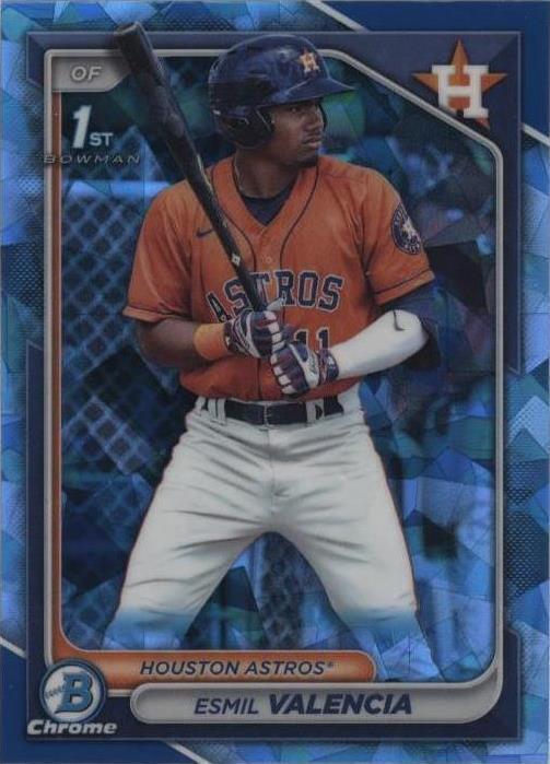 2024 Bowman Sapphire Edition - Esmil Valencia #BCP-75
