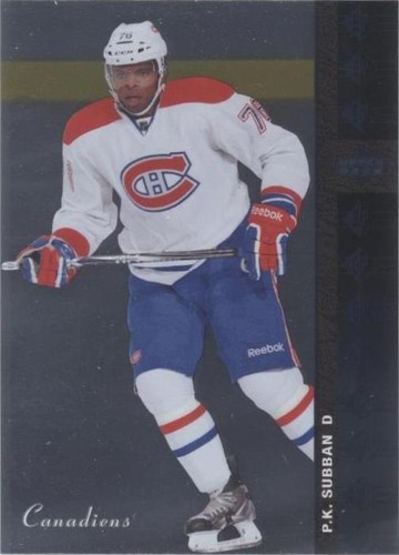 2012-13 SP Authentic - P. K. Subban #SP57