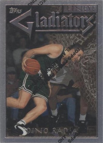 1996-97 Topps Finest - Dino Radja #117