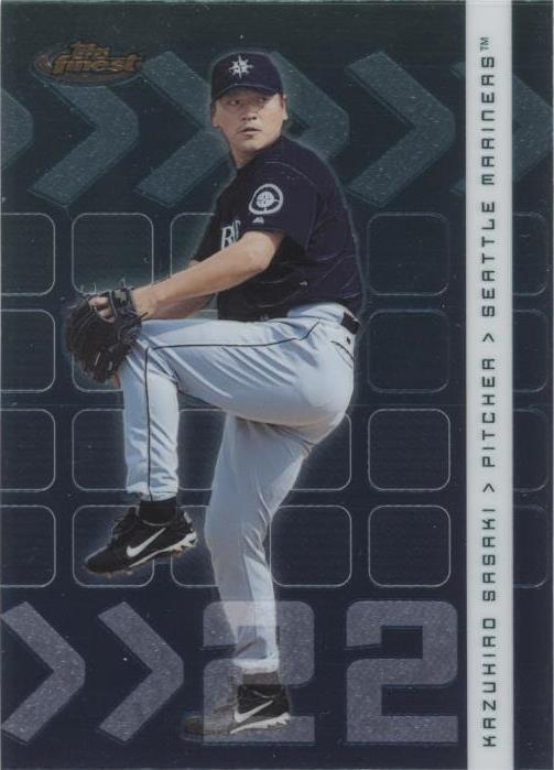 Topps Finest 2002 - Kazuhiro Sasaki #42
