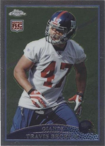 2009 Topps Chrome Travis Beckum #TC167