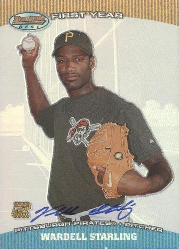 2004 Bowman's Best - Wardell Starling #BB-WS