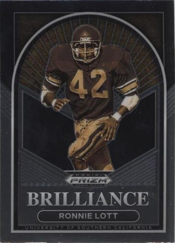2023 Panini Prizm Draft Picks Ronnie Lott #BR-6