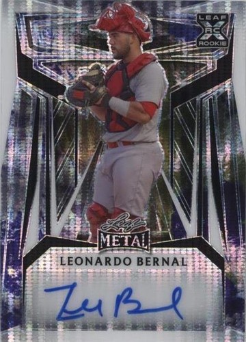 2023 Leaf Metal - Leonardo Bernal #BA-LB1