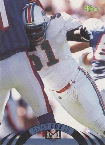 1996 Classic NFL Experience Bryan Cox #88
