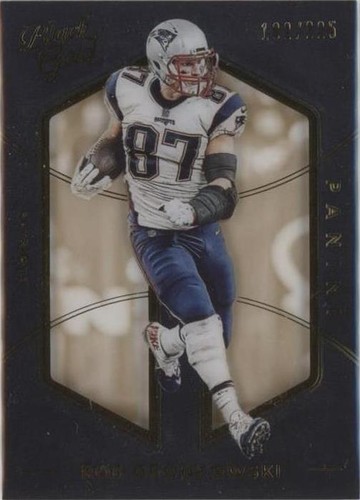 2016 Panini Black Gold Rob Gronkowski #48