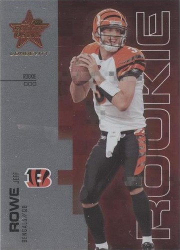 2007 Leaf Rookies & Stars Longevity Jeff Rowe #151