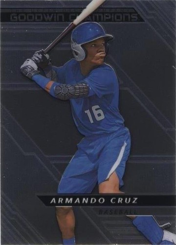 2022 Upper Deck Goodwin Champions - Armando Cruz #P22