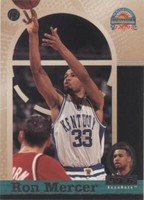 1997 Score Board Autographed Basketball - Ron Mercer #2