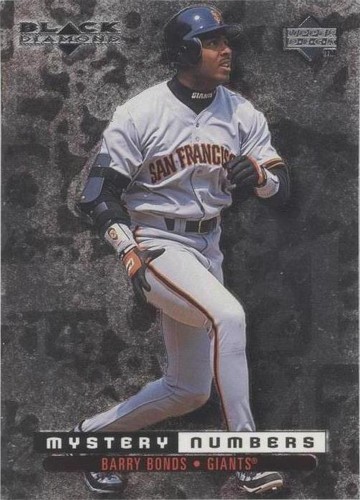 1999 Upper Deck Black Diamond - Barry Bonds #M25
