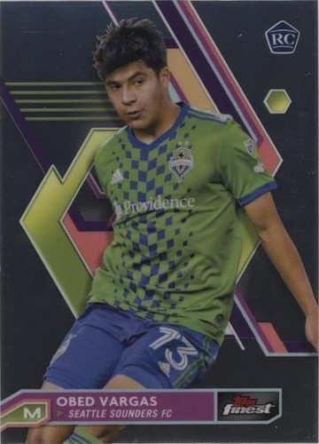 2023 Topps Finest MLS Obed Vargas #73