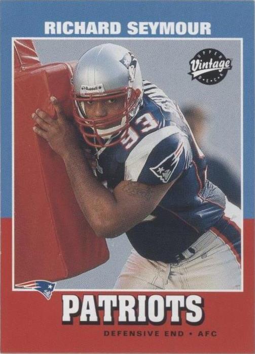 2001 Upper Deck Vintage Richard Seymour #238