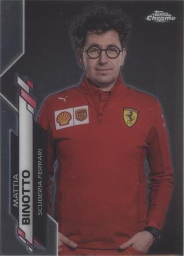2020 Topps Chrome Formula 1 - Mattia Binotto #86