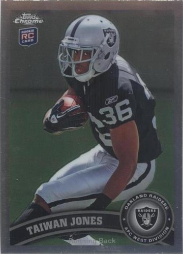 2011 Topps Chrome Taiwan Jones #61