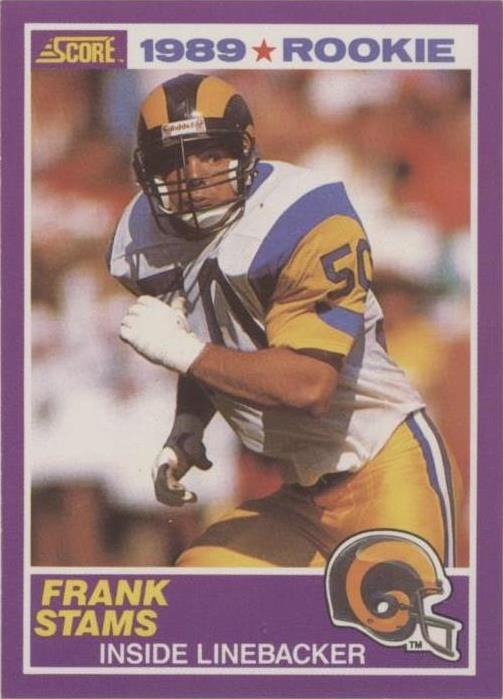 1989 Score Supplemental Frank Stams #434S