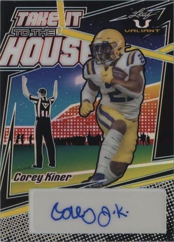 2022 Leaf Valiant Corey Kiner #TH-CK1