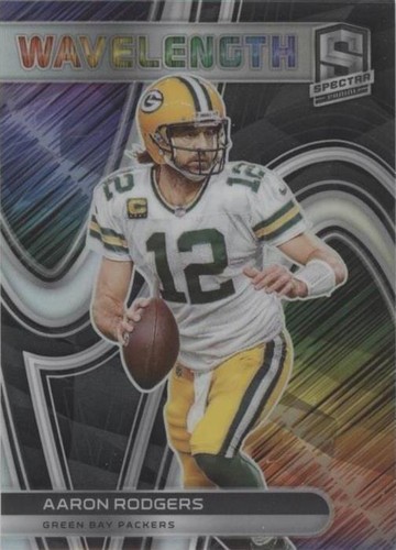 2022 Panini Spectra Aaron Rodgers #WVE-6