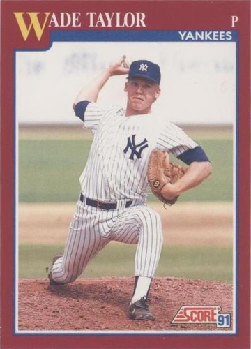 1991 Score Rookie & Traded - Wade Taylor #100T